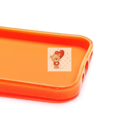 Чехол-накладка для Apple iPhone 14 Pro (оранжевый) - SC328