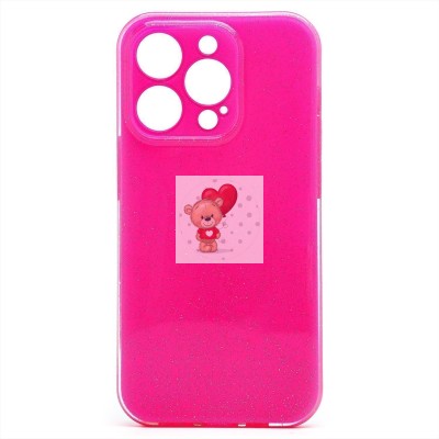 Чехол-накладка для Apple iPhone 14 Pro (розовый) - SC328