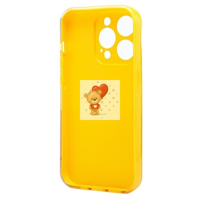 Чехол-накладка для Apple iPhone 14 Pro (желтый) - SC328
