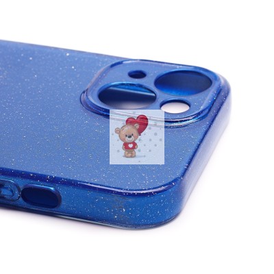 Чехол-накладка для Apple iPhone 14 (синий) - SC328