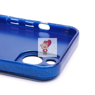 Чехол-накладка для Apple iPhone 14 (синий) - SC328