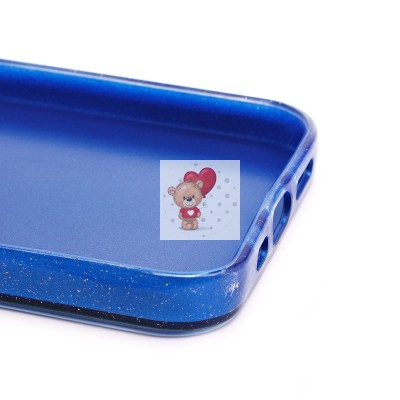 Чехол-накладка для Apple iPhone 14 (синий) - SC328