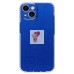 Чехол-накладка для Apple iPhone 14 (темно-синий) - SC328