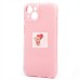Чехол-накладка для Apple iPhone 14 (светло-розовый) - SC328