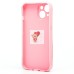 Чехол-накладка для Apple iPhone 14 (светло-розовый) - SC328