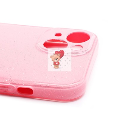 Чехол-накладка для Apple iPhone 14 (светло-розовый) - SC328