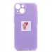 Чехол-накладка для Apple iPhone 14 (светло-фиолетовый) - SC328