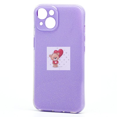 Чехол-накладка для Apple iPhone 14 (светло-фиолетовый) - SC328