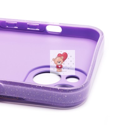 Чехол-накладка для Apple iPhone 14 (светло-фиолетовый) - SC328