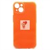 Чехол-накладка для Apple iPhone 14 (оранжевый) - SC328