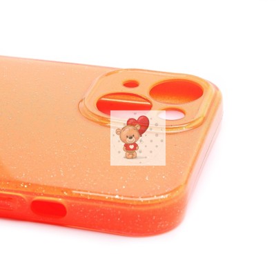 Чехол-накладка для Apple iPhone 14 (оранжевый) - SC328