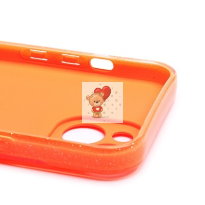 Чехол-накладка для Apple iPhone 14 (оранжевый) - SC328