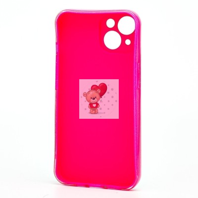 Чехол-накладка для Apple iPhone 14 (розовый) - SC328
