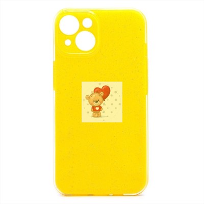 Чехол-накладка для Apple iPhone 14 (желтый) - SC328