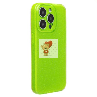 Чехол-накладка для Apple iPhone 15 Pro (светло-зеленый) - SC328