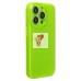 Чехол-накладка для Apple iPhone 15 Pro (светло-зеленый) - SC328