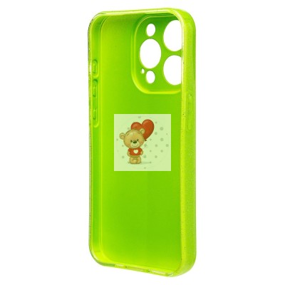 Чехол-накладка для Apple iPhone 15 Pro (светло-зеленый) - SC328