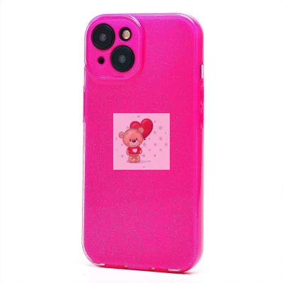 Чехол-накладка для Apple iPhone 15 (розовый) - SC328