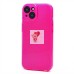 Чехол-накладка для Apple iPhone 15 (розовый) - SC328