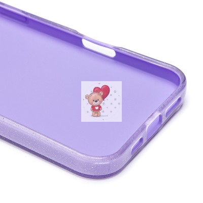 Чехол-накладка для Apple iPhone 16 Plus (светло-фиолетовый) - SC328