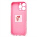 Чехол-накладка для Apple iPhone 16 Pro Max (светло-розовый) - SC328