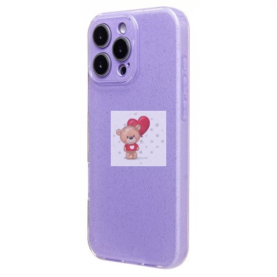 Чехол-накладка для Apple iPhone 16 Pro Max (светло-фиолетовый) - SC328