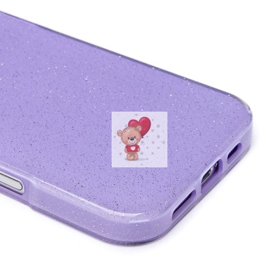 Чехол-накладка для Apple iPhone 16 Pro Max (светло-фиолетовый) - SC328