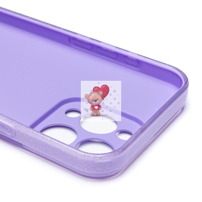 Чехол-накладка для Apple iPhone 16 Pro Max (светло-фиолетовый) - SC328