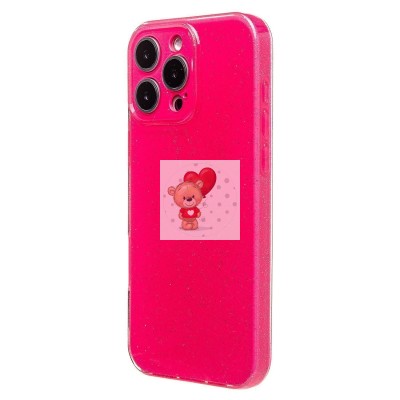 Чехол-накладка для Apple iPhone 16 Pro Max (розовый) - SC328