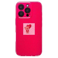 Чехол-накладка для Apple iPhone 16 Pro (розовый) - SC328