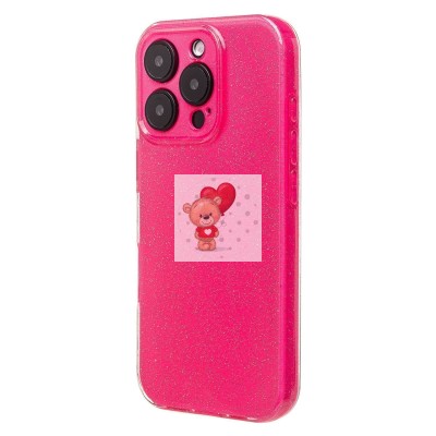 Чехол-накладка для Apple iPhone 16 Pro (розовый) - SC328