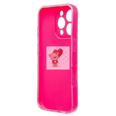 Чехол-накладка для Apple iPhone 16 Pro (розовый) - SC328