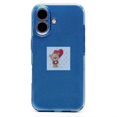 Чехол-накладка для Apple iPhone 16 (голубой) - SC328 Чехол-накладка для Apple iPhone 16 (голубой) - SC328