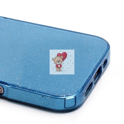 Чехол-накладка для Apple iPhone 16 (голубой) - SC328