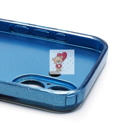 Чехол-накладка для Apple iPhone 16 (голубой) - SC328