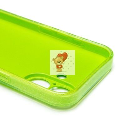 Чехол-накладка для Apple iPhone 16 (светло-зеленый) - SC328 Чехол-накладка для Apple iPhone 16 (светло-зеленый) - SC328