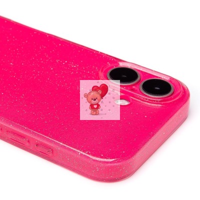 Чехол-накладка для Apple iPhone 16 (розовый) - SC328