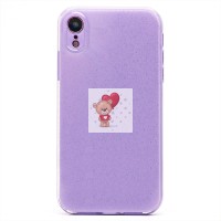 Чехол-накладка для Apple iPhone XR (светло-фиолетовый) - SC328