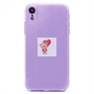 Чехол-накладка для Apple iPhone XR (светло-фиолетовый) - SC328