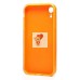 Чехол-накладка для Apple iPhone XR (оранжевый) - SC328