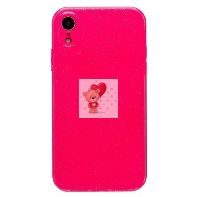 Чехол-накладка для Apple iPhone XR (розовый) - SC328