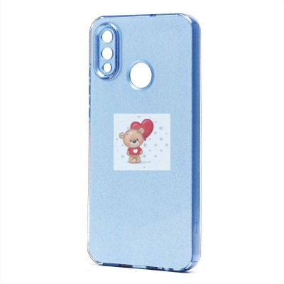 Чехол-накладка для Huawei P Smart 2019 (голубой) - SC328 Чехол-накладка для Huawei P Smart 2019 (голубой) - SC328