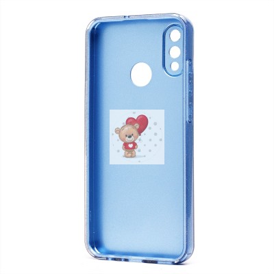 Чехол-накладка для Huawei P Smart 2019 (голубой) - SC328 Чехол-накладка для Huawei P Smart 2019 (голубой) - SC328