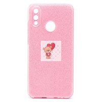 Чехол-накладка для Huawei P Smart 2019 (светло-розовый) - SC328