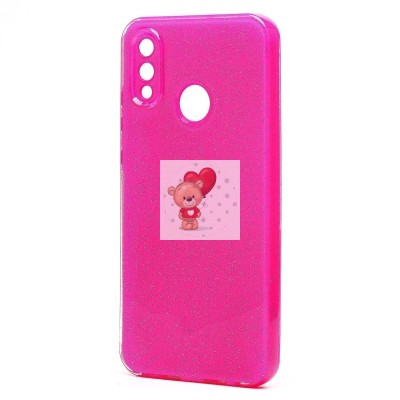 Чехол-накладка для Huawei P Smart 2019 (розовый) - SC328
