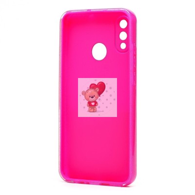 Чехол-накладка для Huawei P Smart 2019 (розовый) - SC328