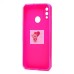 Чехол-накладка для Huawei P Smart 2019 (розовый) - SC328