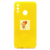 Чехол-накладка для Huawei P Smart 2019 (желтый) - SC328
