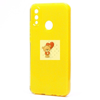 Чехол-накладка для Huawei P Smart 2019 (желтый) - SC328
