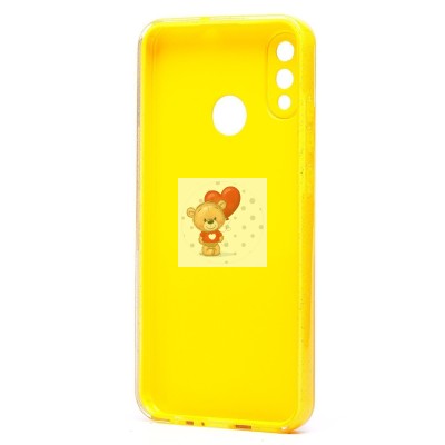 Чехол-накладка для Huawei P Smart 2019 (желтый) - SC328